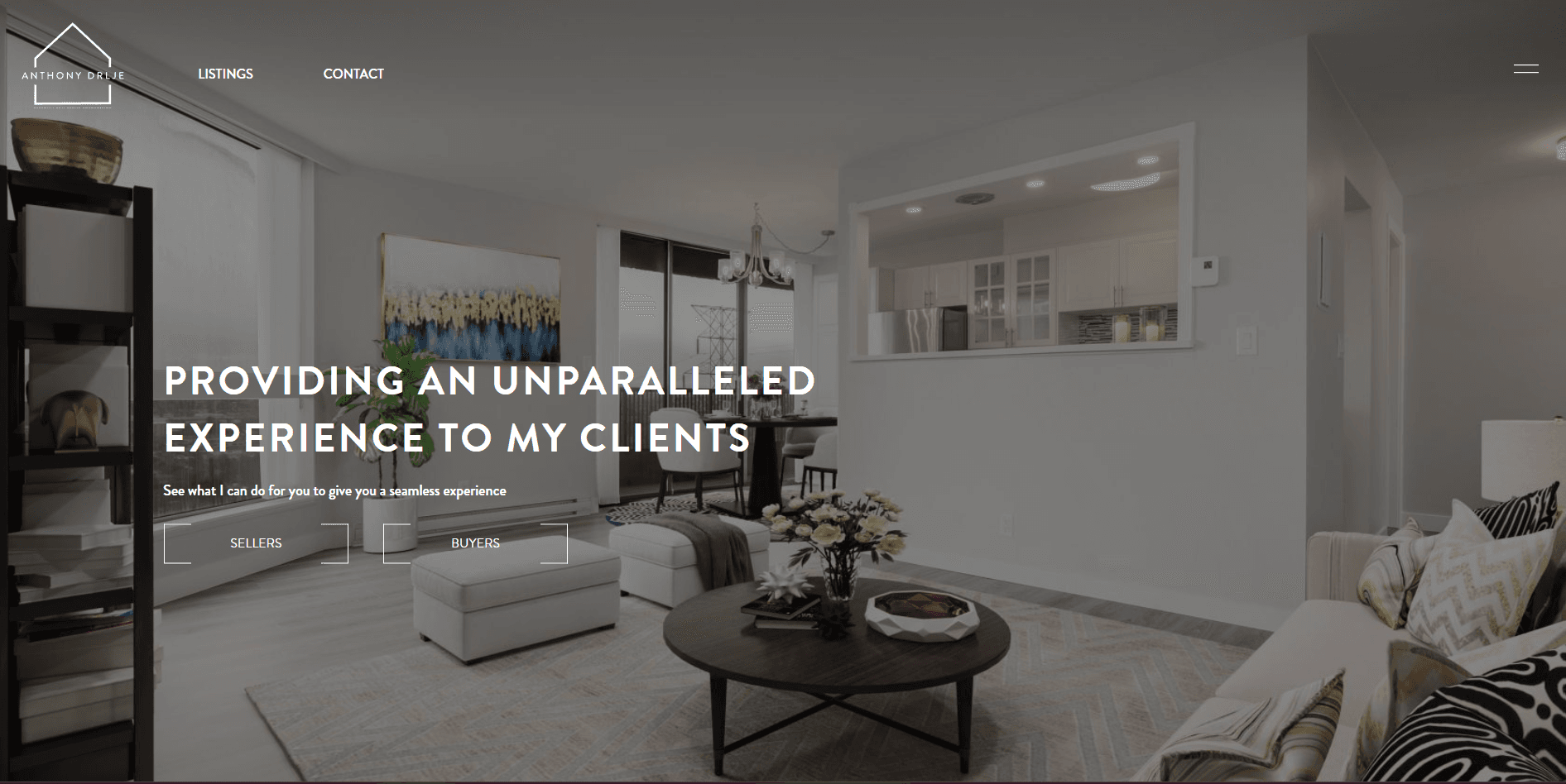 Anthony Drlje Realtor Website screenshot